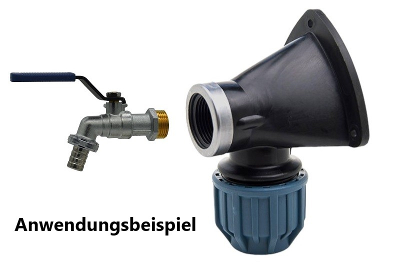 Wandscheibe Gartenbewässerung